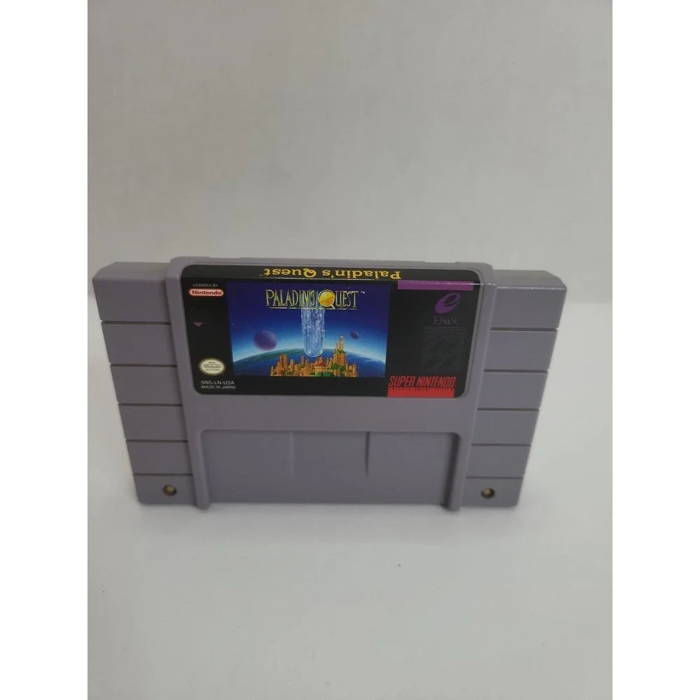 Enix Paladin's Quest Nintendo SNES Game Cartridge (Cart Only) NTSC-U/C